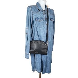 KATE SPADE LARCHMONT AVENUE STUDDED CROSSBODY BAG